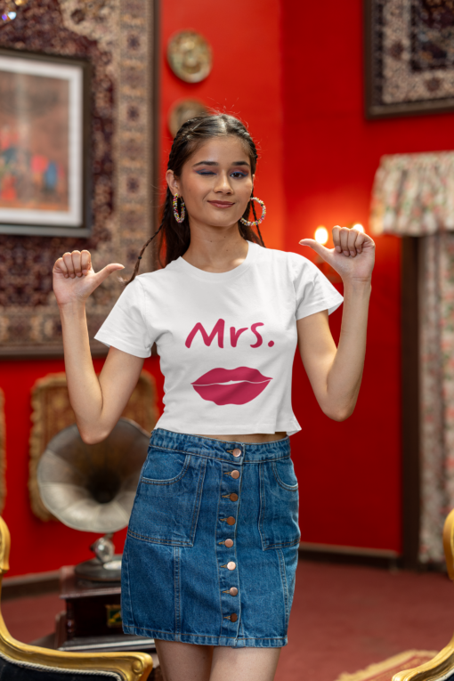 Couple T-Shirt - Mr & Mrs. - Image 2