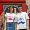 Couple T-Shirt - Mr & Mrs.
