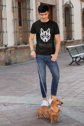 Fearless Black T-Shirt – Men’s Collection - Image 2