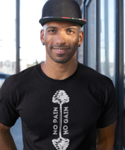 No Pain No Gain Black T-Shirt – Men’s Collection