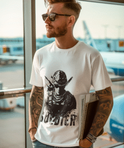 Soldier White T-Shirt – Men’s Collection