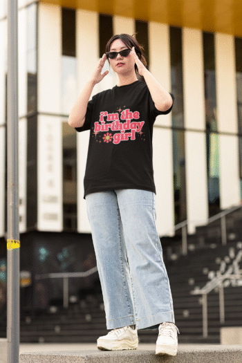 B'day Girl  🎀 – Statement Tee for Bold Celebrations - Image 2
