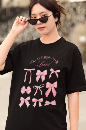 Born to Be Loved Black T-Shirt