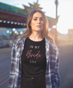 Alternative view of In My Bride Era Black T-Shirt