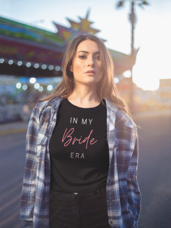 In My Bride Era Black T-Shirt - Image 2