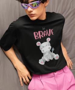 Be Brave Black T-Shirt – Men’s Collection