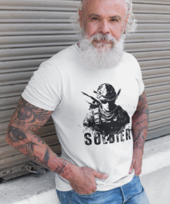 Alternative view of Soldier White T-Shirt – Men’s Collection