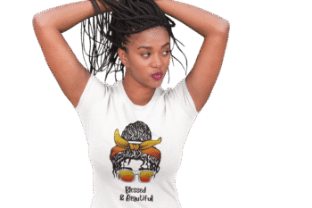 Blessed & Beautiful White T-Shirt