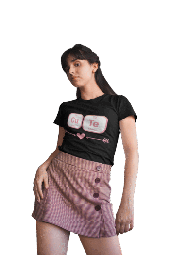 CUTE Black T-Shirt