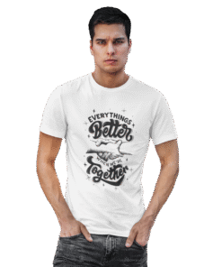 Everything’s Better When We’re Together Black T-Shirt – Men’s Collection