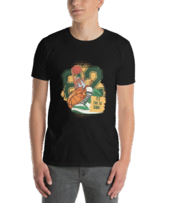Alternative view of It’s Time to Dunk Black T-Shirt – Off The Grid Collection