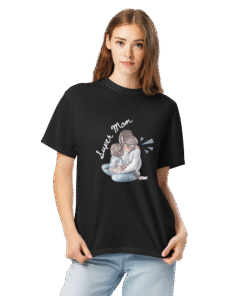 Super Mom Black T-Shirt – Motherhood Magic Collection