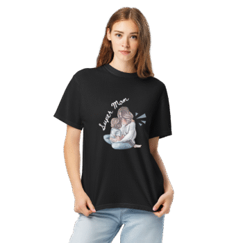 Super Mom Black T-Shirt – Motherhood Magic Collection