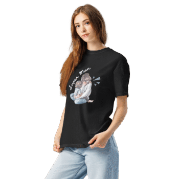 Super Mom Black T-Shirt – Motherhood Magic Collection - Image 3