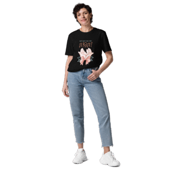 Can’t Wait to Be Your Mom Black T-Shirt – Motherhood Magic Collection - Image 4