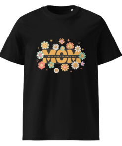 Mom, I'm So Lucky to Have You Black T-Shirt – Motherhood Magic Collection